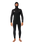 Elasto 5/4mm Chest Zip Hooded Wetsuit in Black