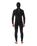 Elasto 5/4mm Chest Zip Hooded Wetsuit in Black