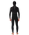 Elasto 5/4mm Chest Zip Hooded Wetsuit in Black