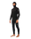 Elasto 5/4mm Chest Zip Hooded Wetsuit in Black