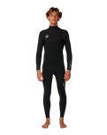 Elasto 5/4mm Zipless Entry Wetsuit in Black