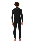 Elasto 5/4mm Zipless Entry Wetsuit in Black