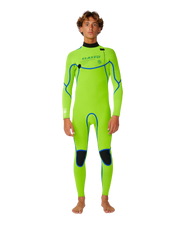 Elasto 5/4mm Zipless Entry Wetsuit in Black