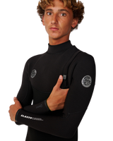 Elasto 5/4mm Zipless Entry Wetsuit in Black