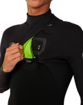 Elasto 5/4mm Zipless Entry Wetsuit in Black