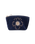 Celestial Sun & Moon Velvet Coin Purse in Navy