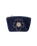 Celestial Sun & Moon Velvet Coin Purse in Navy