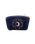 Celestial Sun & Moon Velvet Coin Purse in Navy