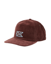 OK Flag Cord Cap in Dark Roast