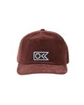 OK Flag Cord Cap in Dark Roast