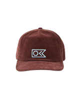 OK Flag Cord Cap in Dark Roast