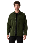 Jackson Worker Corduroy Overshirt in Duffel Bag Corduroy