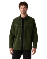 Jackson Worker Corduroy Overshirt in Duffel Bag Corduroy