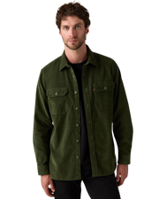 Jackson Worker Corduroy Overshirt in Duffel Bag Corduroy
