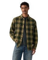 Jackson Worker Overshirt in Weathered Finish Rosin
