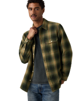 Jackson Worker Overshirt in Weathered Finish Rosin