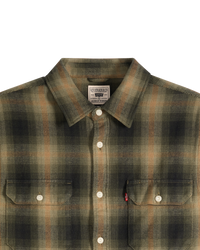 Jackson Worker Overshirt in Weathered Finish Rosin