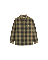 Jackson Worker Overshirt in Weathered Finish Rosin