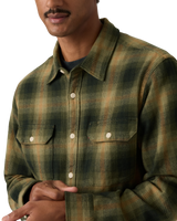 Jackson Worker Overshirt in Weathered Finish Rosin