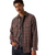 Corduroy Jackson Worker Overshirt in Wine