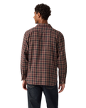 Corduroy Jackson Worker Overshirt in Wine