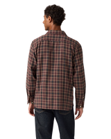 Corduroy Jackson Worker Overshirt in Wine