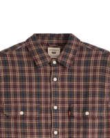 Corduroy Jackson Worker Overshirt in Wine