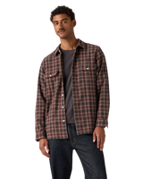 Corduroy Jackson Worker Overshirt in Wine