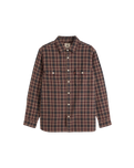 Corduroy Jackson Worker Overshirt in Wine