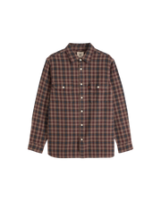 Corduroy Jackson Worker Overshirt in Wine