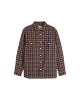 Corduroy Jackson Worker Overshirt in Wine