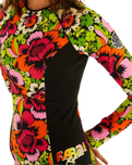 Mirage UPF Long Sleeve Swimsuit in Bloom