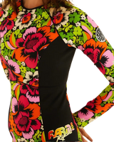 Mirage UPF Long Sleeve Swimsuit in Bloom