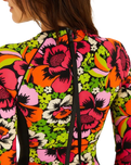 Mirage UPF Long Sleeve Swimsuit in Bloom