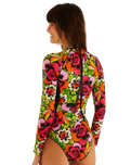Mirage UPF Long Sleeve Swimsuit in Bloom