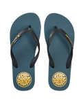 Icons Of Surf Bloom Flip Flops in Moss