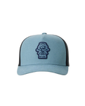 The Rip Curl Boys Boys Search Icon Trucker Cap in Faded Denim