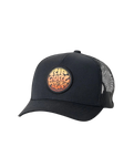The Rip Curl Boys Boys Wetsuit Icon Trucker Cap in Washed Black