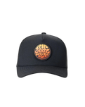 The Rip Curl Boys Boys Wetsuit Icon Trucker Cap in Washed Black