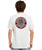 The Rip Curl Mens Destroy Series T-Shirt in Bone