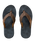 Oxford Bloom Flip Flops in Dark Grey