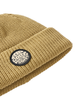 The Rip Curl Mens Icons Reg Beanie in Mustard
