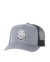 Wetsuit Icon Trucker Cap in Black & Grey