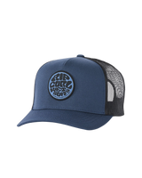 The Rip Curl Mens Wetsuit Icon Trucker Cap in Black & Navy
