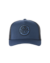 The Rip Curl Mens Wetsuit Icon Trucker Cap in Black & Navy
