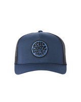 The Rip Curl Mens Wetsuit Icon Trucker Cap in Black & Navy