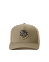 The Rip Curl Mens Wetsuit Icon Trucker Cap in Dusty Olive