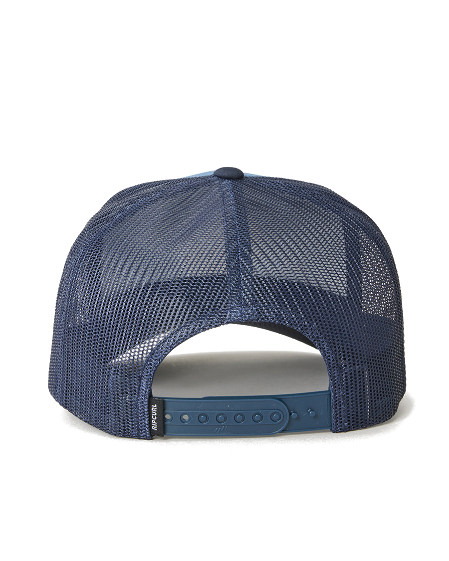 The Rip Curl Mens Wetsuit Icon Trucker Cap in Navy