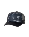 The Rip Curl Boys Boys Weekender Trucker Cap in Washed Black & Black