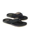Pacific Rinse Bloom Flip Flops in Black & Brown
